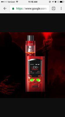 Smok S-Priv with big baby light tank