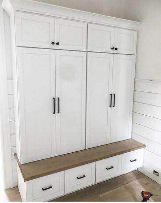 Mudroom bench/storage