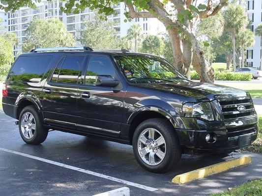 LOCAL 954-971-6861 Luxury SUV holds 7 passengers + luggage for trips to the airport, seaport and nights on the town.