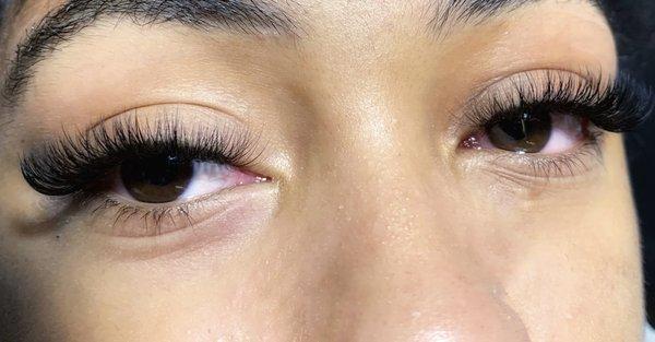 Hybrid lash extensions