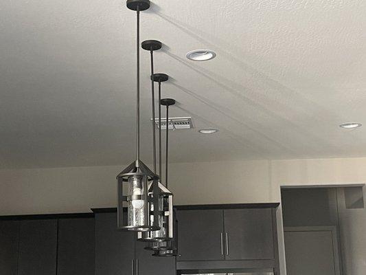 Pendant lights!