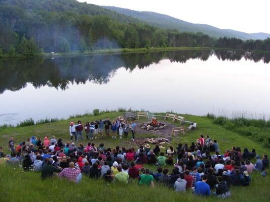 Campfire at CiT Point