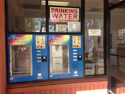 LE Tax Services & Pure Water Store Front, Fremont, CA.