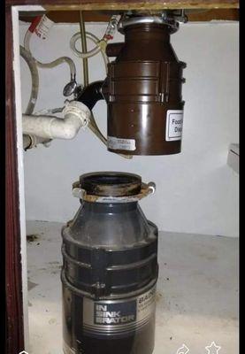 Garbage disposal replacement