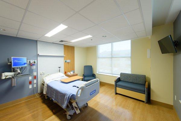 Private rooms at Saint Anne's Hospital