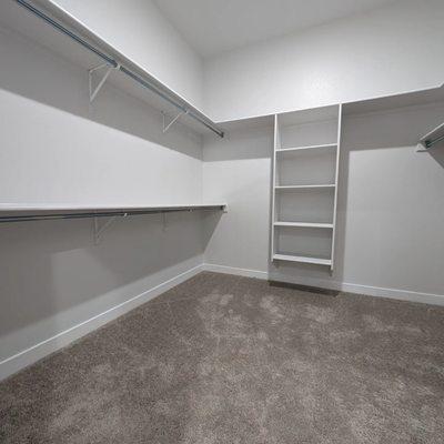 Large walk in closet