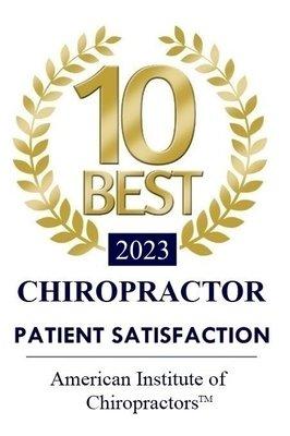 Voted Top 10 Best Chiropractors in Arizona by the American Institute of Chiropractors 2023