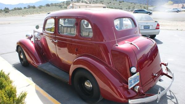 1935 Plymouth restoration