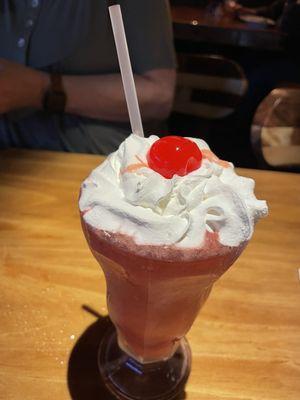 Frozen strawberry daiquiri (virgin)