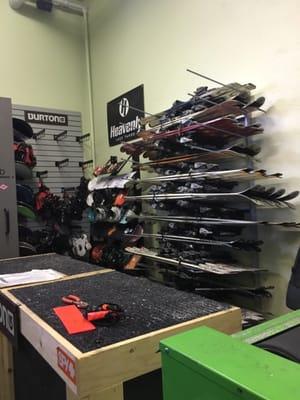 Snowboard rentals