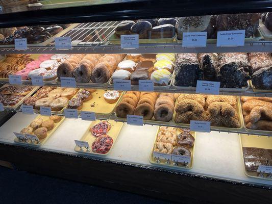 Doughnut display (around noon)