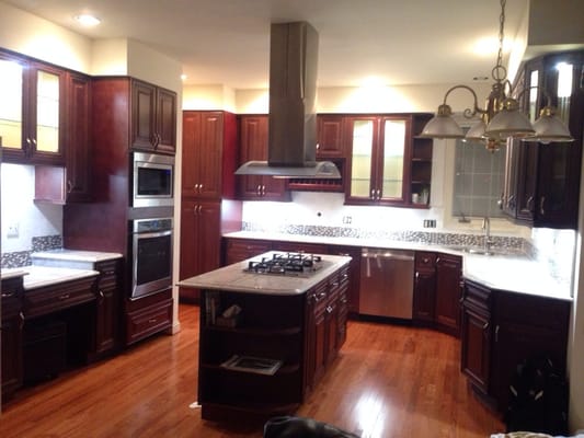 In Herndon VA. Fully remodeled by NSG KITCHEN AND BATH.