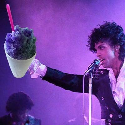 #snowcone #prince #purplerain