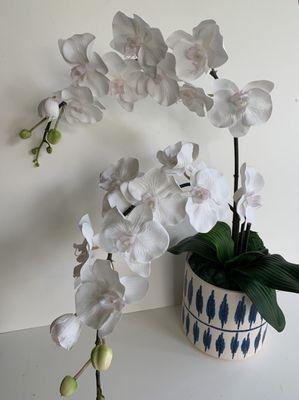 Real Touch Faux Orchids