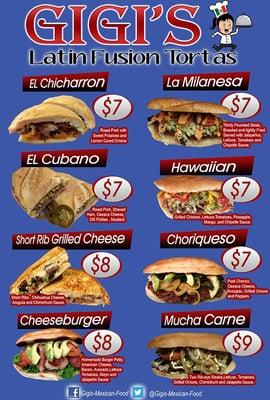 Latin Fusion Tortas