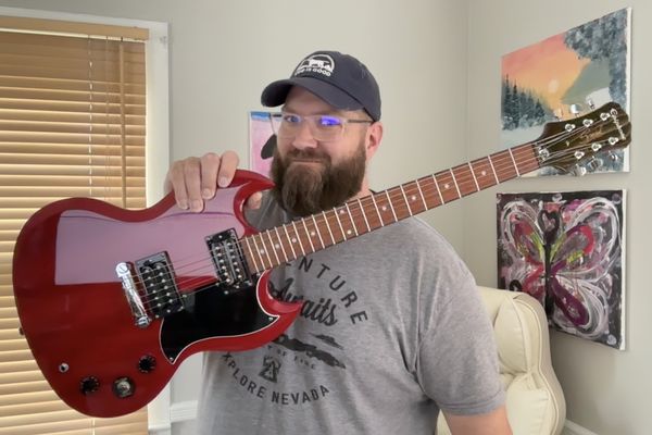 Epiphone Limited-Edition SG Special-I in Cherry (and me)