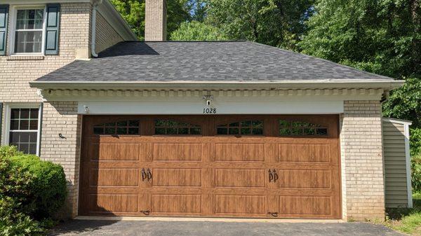 New garage door