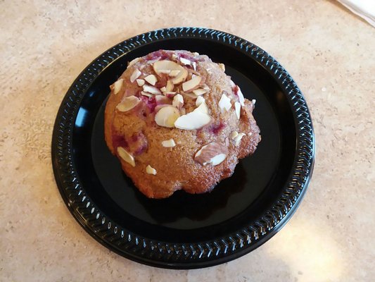 Cherry Almond muffin.