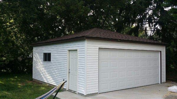 Hip Roof Style Garage