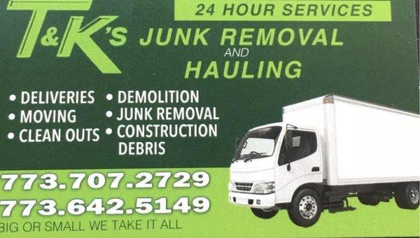 T&k’s Junk Removal Demolition