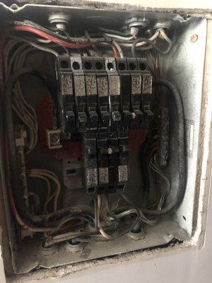 Does the messy electrical box conceal a defect? We can tell you.