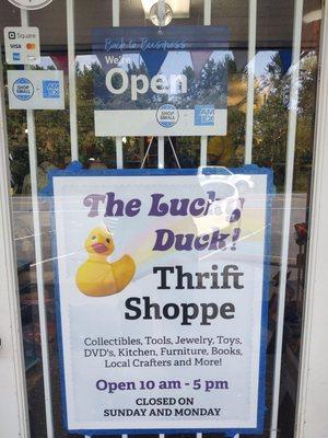 The Lucky Duck Thrift Shoppe