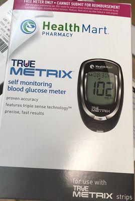 Free Diabetic Meters always available. Strips are box of #50 for $14.99. Lancets #100 for $3, and lancing device for less than $3.