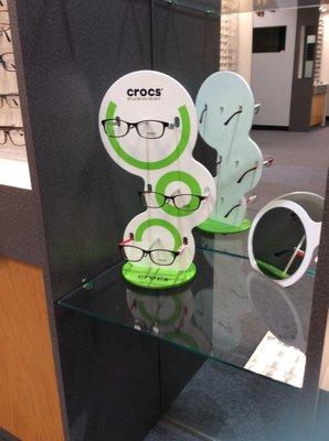 Croc's rubber frames