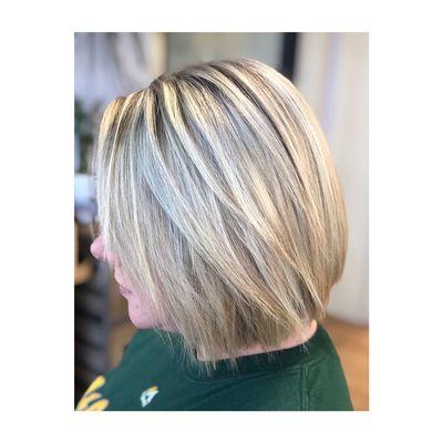 Ice Blonde Highlights