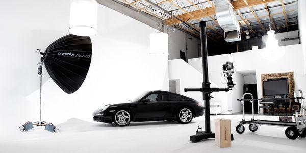 Photography Studio Rental with White Cyclorama