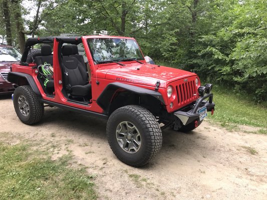 Park Chrysler Jeep! This was taken in Itasca State Park.