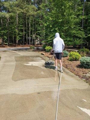 driveway wash, driveway washing