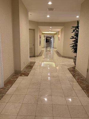 Marble floors Cleaning and Polish