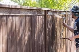 Fence Staining