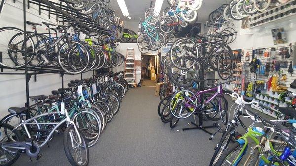 Lots of Bikes.