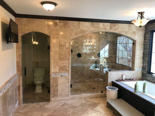 frameless shower doors