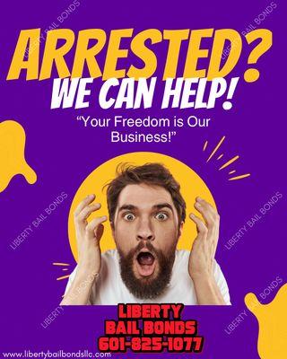 Liberty Bail Bonds serves Jackson, MS and surrounding areas. Payment plans. No money down. 24 Hours.