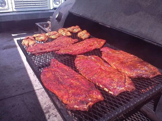 Ribs and Chicken