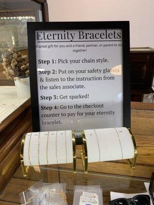 Eternity bracelets