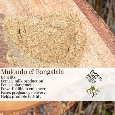 Mulondo and Bangalala synergistic blend is the pinnacle formula of two South African roots.