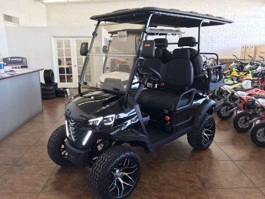 2024 Rebel West Lithium Golf Carts