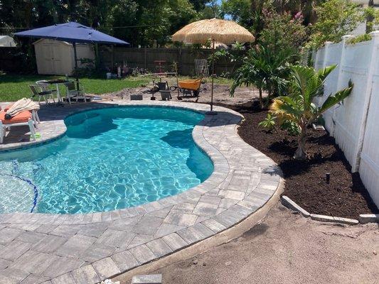 Pool inspired our landscaping