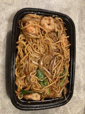 Shrimp yakisoba