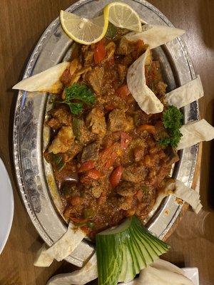 Eggplant with meat GUVEC