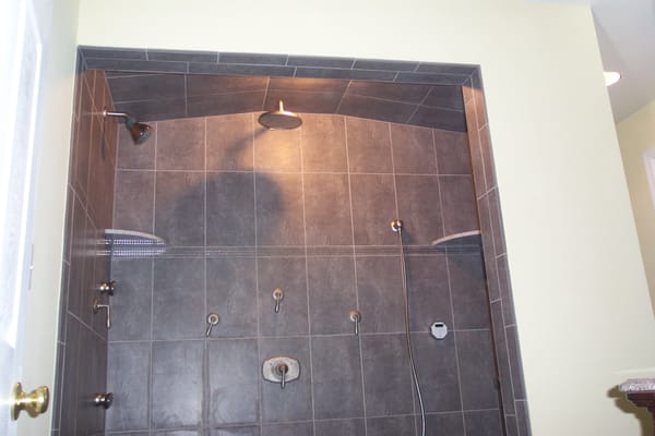 Ensuite shower with steam, duel showers and body jets. In Severn, MD