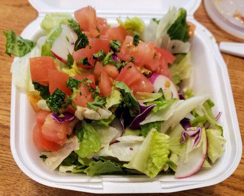 Salad at Yala Kol