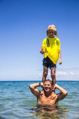 Family Fun at Kaanapali Beach