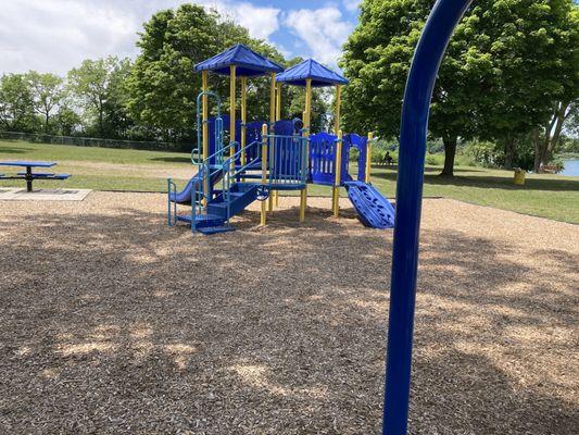 Play area near boat launch parking