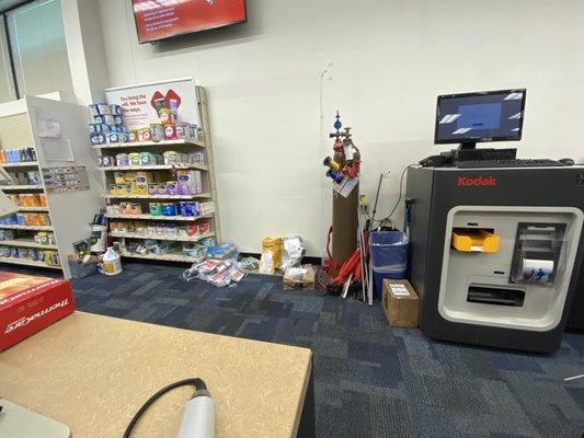 Package area at this stellar CVS!