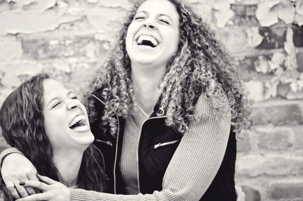 Laughter. Family lifestyle session